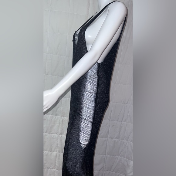 Settledown Black Metal Swimsuit Cover Up - Picture 2 of 4